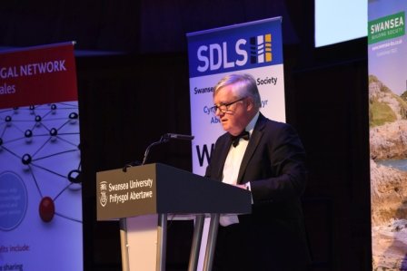 Swansea and District Law Society Dinner held at Great Hall, Bay Campus, Swansea 24th November 2017