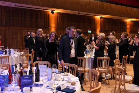Swansea and District Law Society Dinner held at Great Hall, Bay Campus, Swansea 24th November 2017