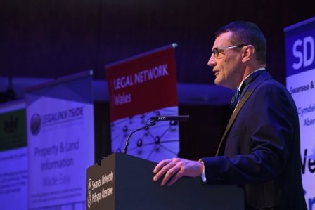 Swansea and District Law Society Dinner held at Great Hall, Bay Campus, Swansea 24th November 2017