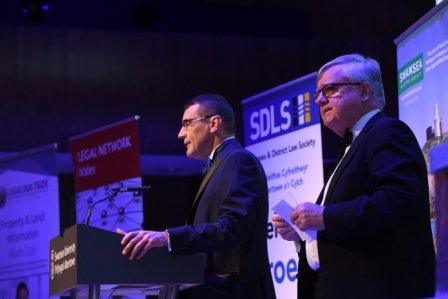 Swansea and District Law Society Dinner held at Great Hall, Bay Campus, Swansea 24th November 2017